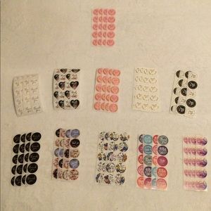 1 Inch Thank You Stickers- 220 stickers